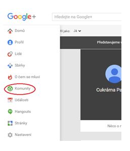 Přispívejte do komunit na Google+