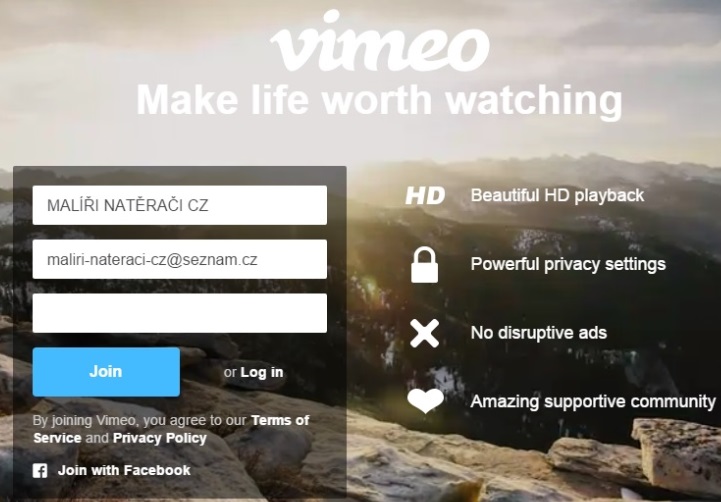 Jak na Vimeo